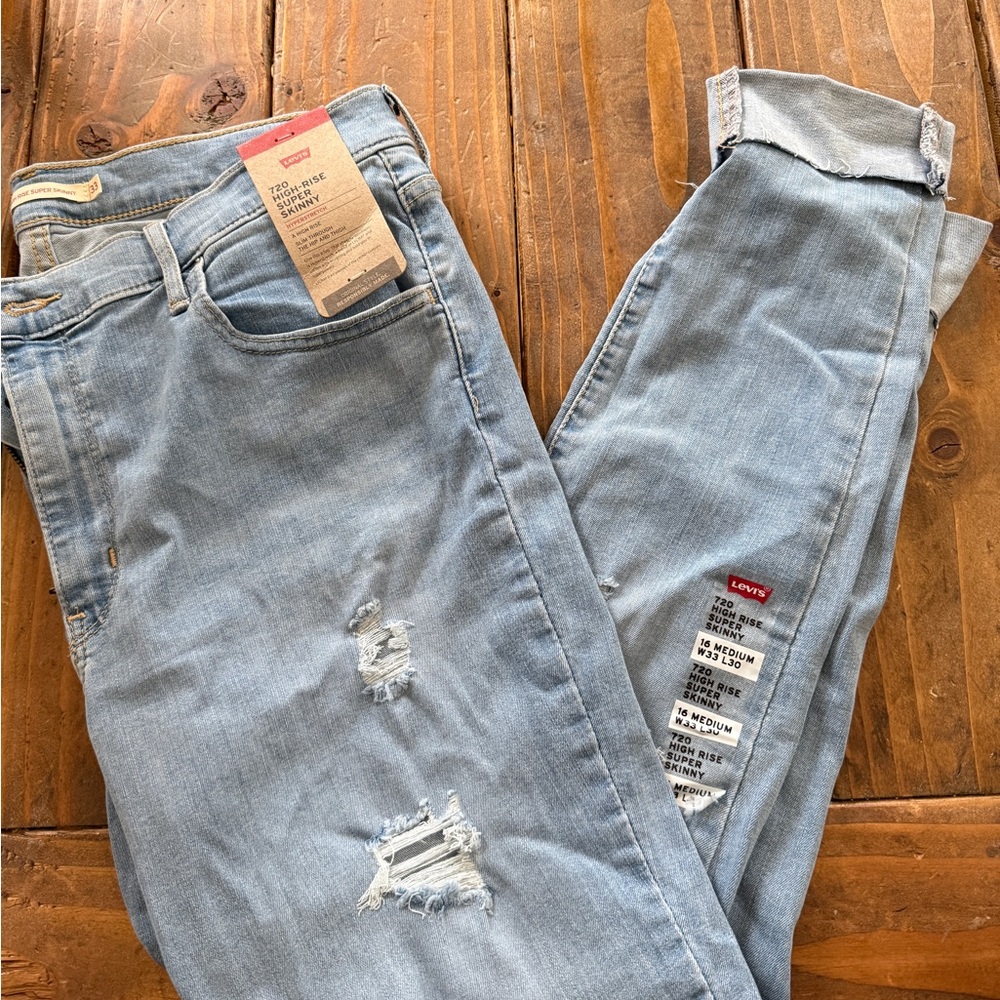 Levi's 720 High-Rise Super Skinny Women's Jeans